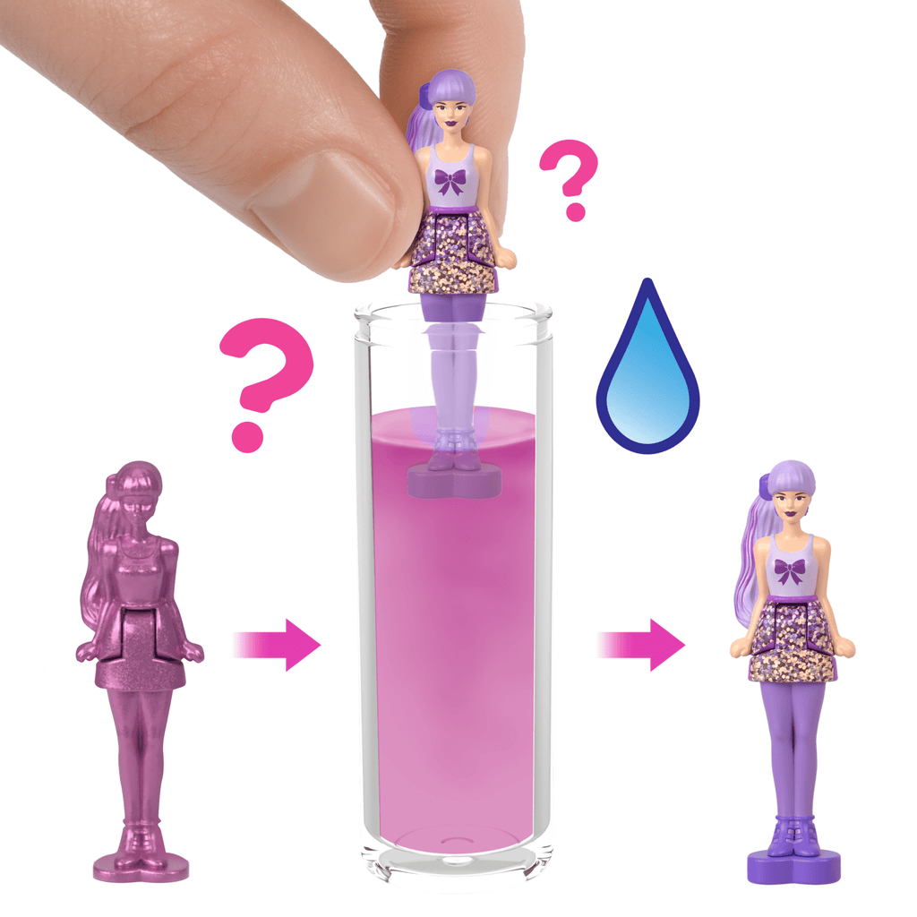 Barbie - Poupées Mini Barbieland - Assortiment Color Reveal 3,8 Cm