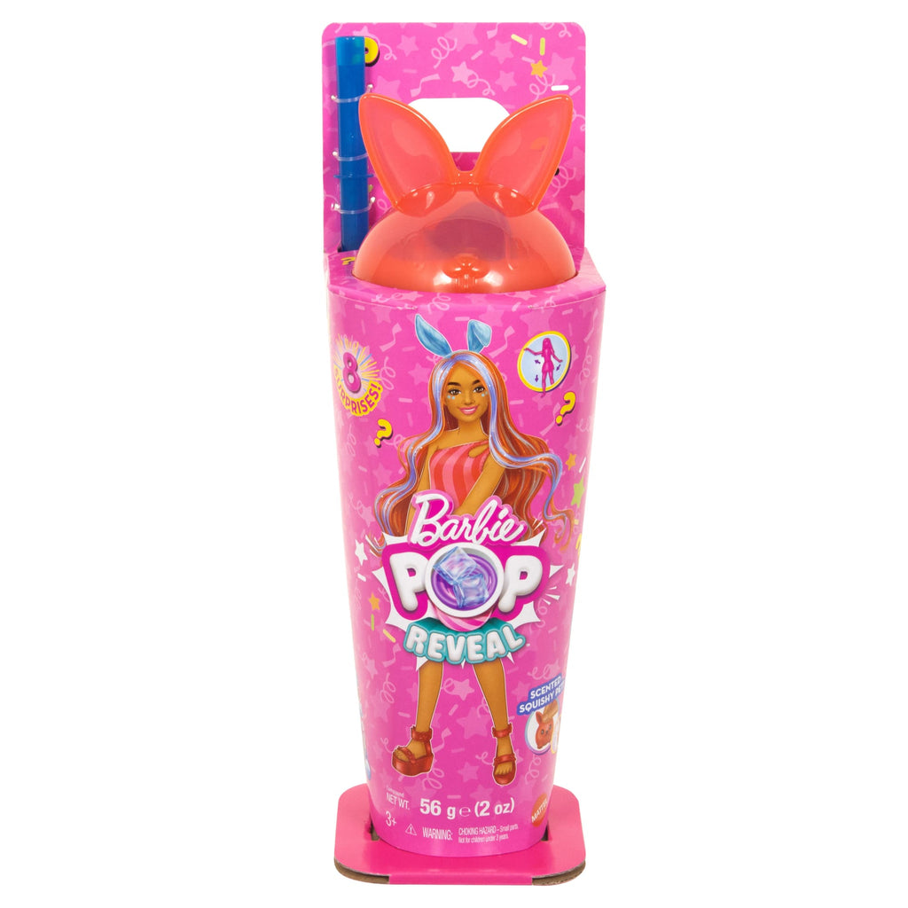 Barbie Pop Reveal Shakes-Serie, Set Aus Puppe & Accessoires, Duftende Süße Kätzchen-Modepuppe