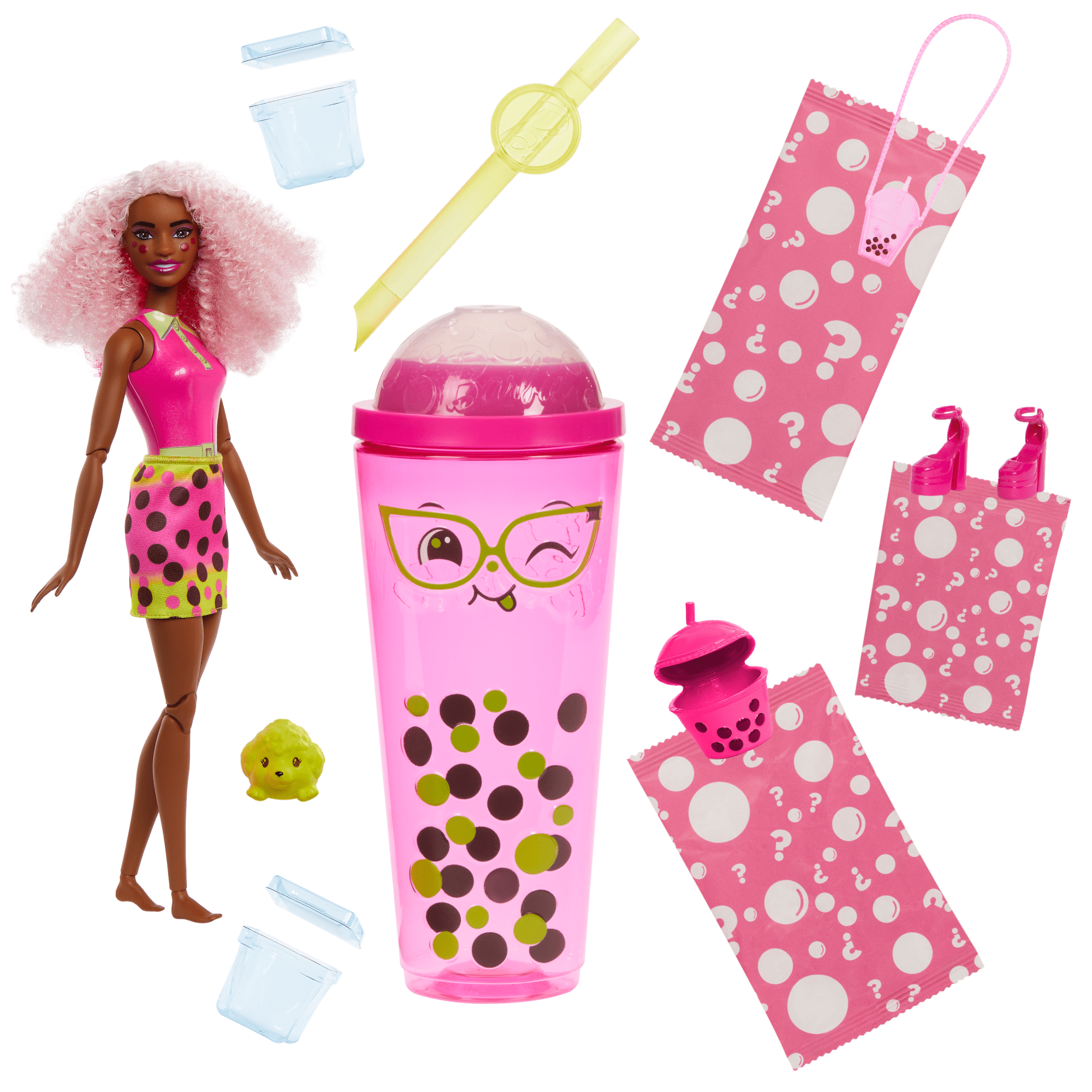 Barbie Pop Reveal Bubble Tea Series Fashion Doll & Accessories Set With 8 Surprises