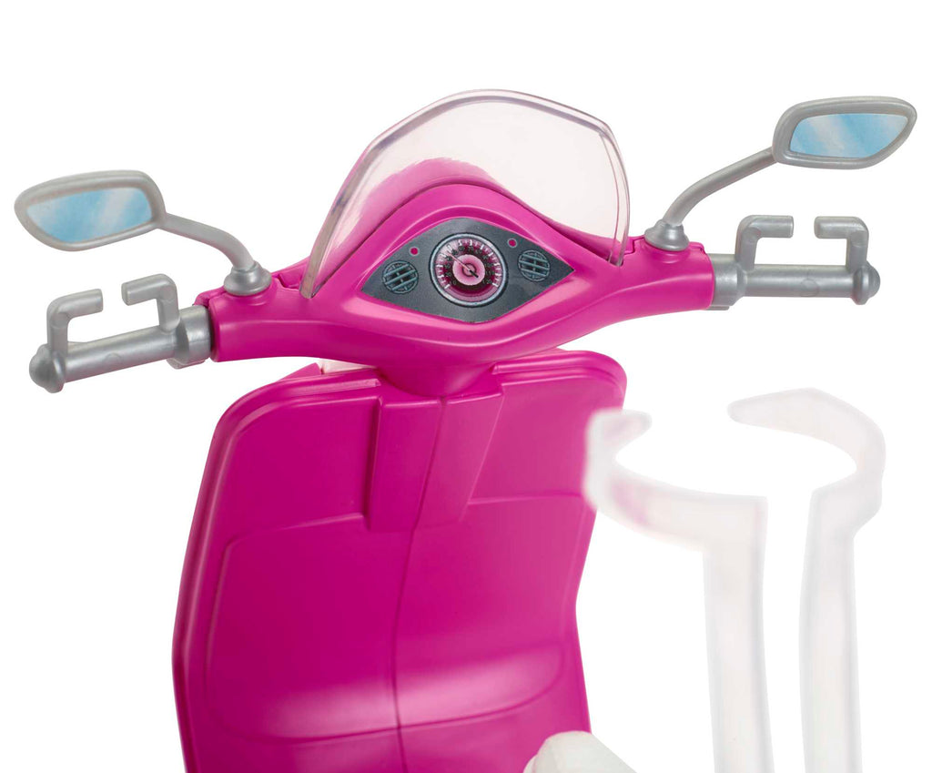 Barbie - Scooter & Poupée Blonde - Coffret Poupée Mannequin - 3 Ans Et +