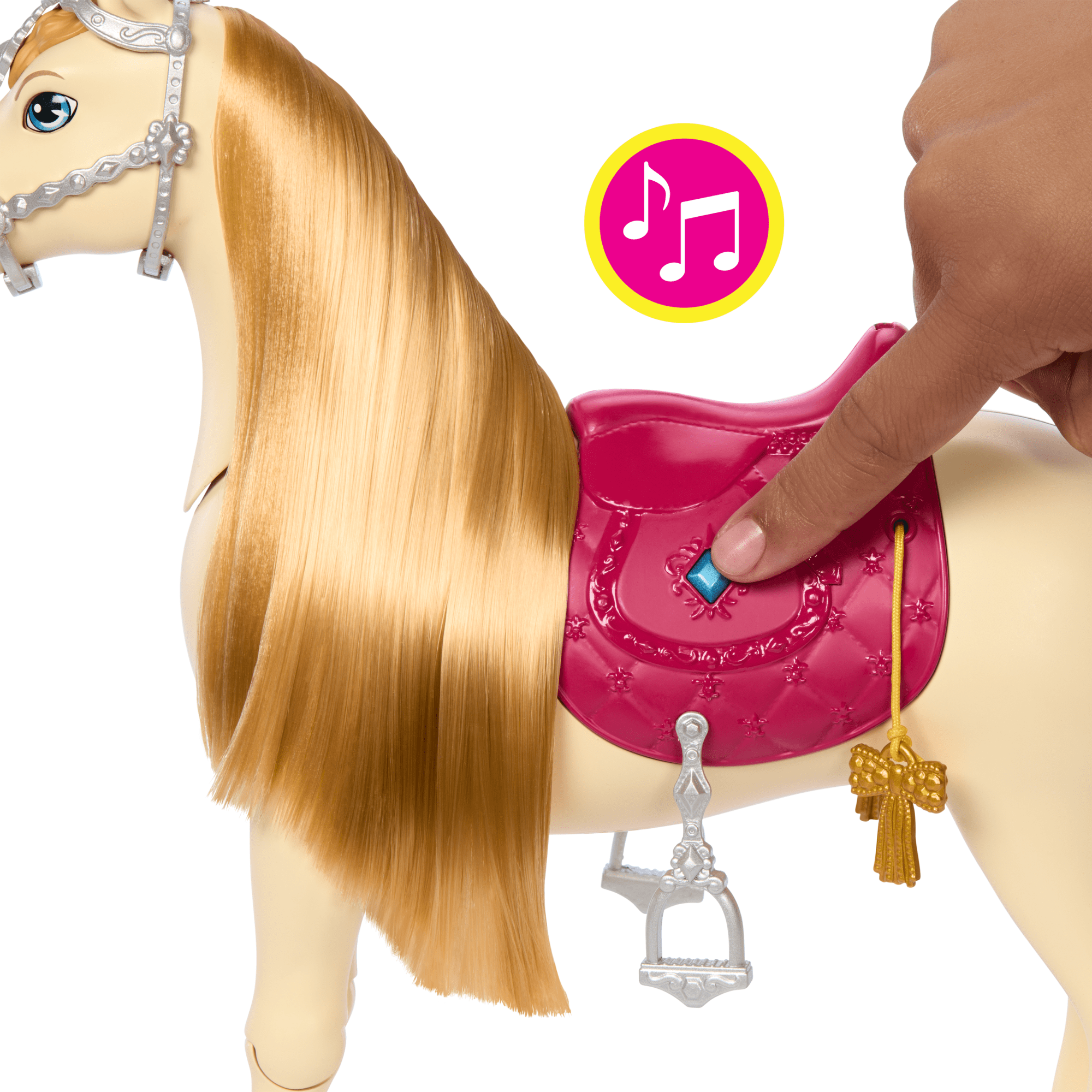 Barbie Mysteries The Great Horse Chase Διαδραστικό Άλογο Με Ήχους, Μουσική Και Αξεσουάρ