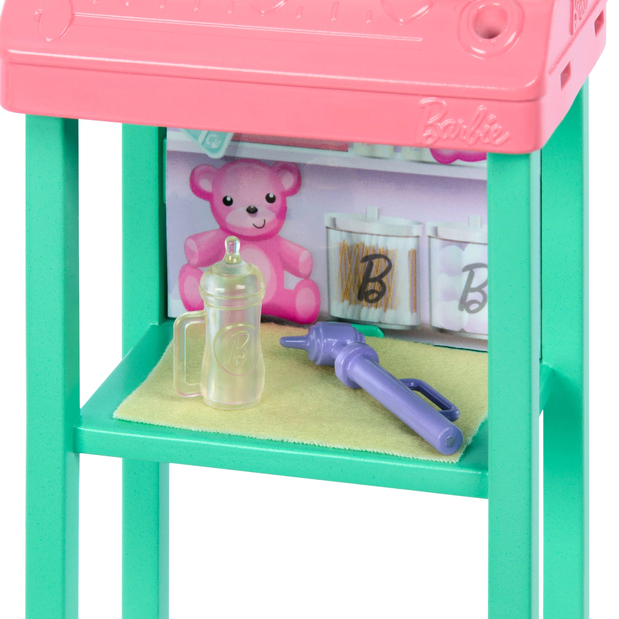 Barbie Kinderärztin-Puppe Mit Blonder Modepuppe, 1 Baby-Patientenpuppe, Möbel Und Zubehör