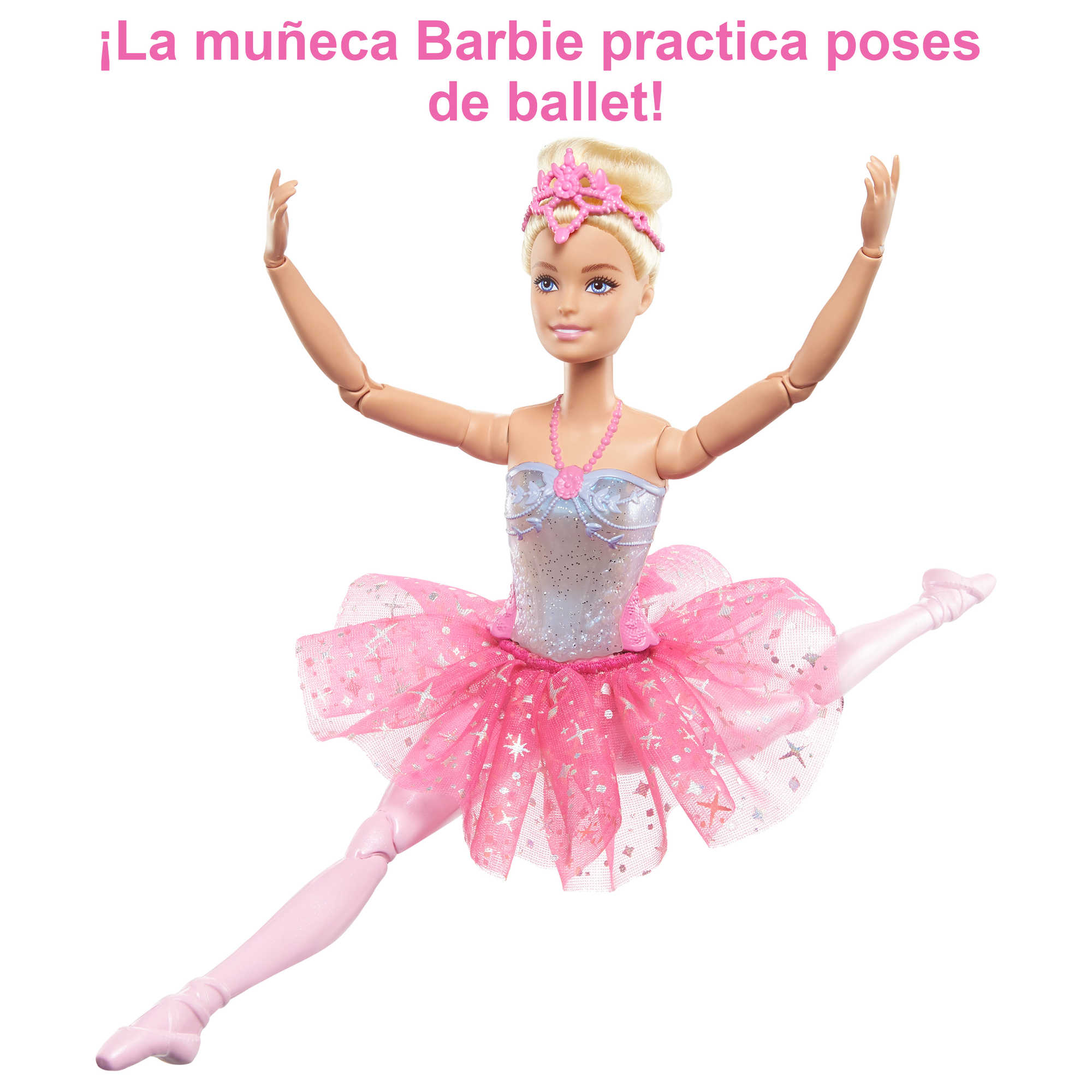 Barbie Dreamtopia Muñeca Bailarina Con Luces Mágicas +3 Años
