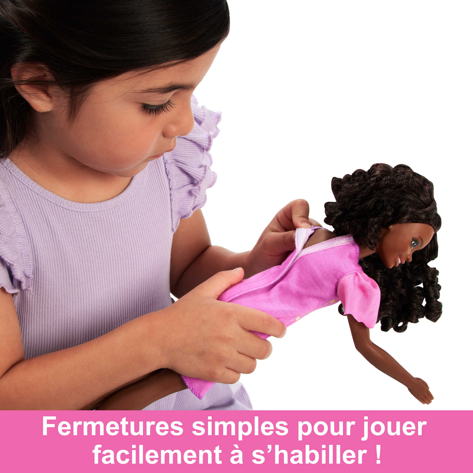 Barbie - Ma Première Barbie - Poupée Brune - Poupée Mannequin - 3 Ans Et +