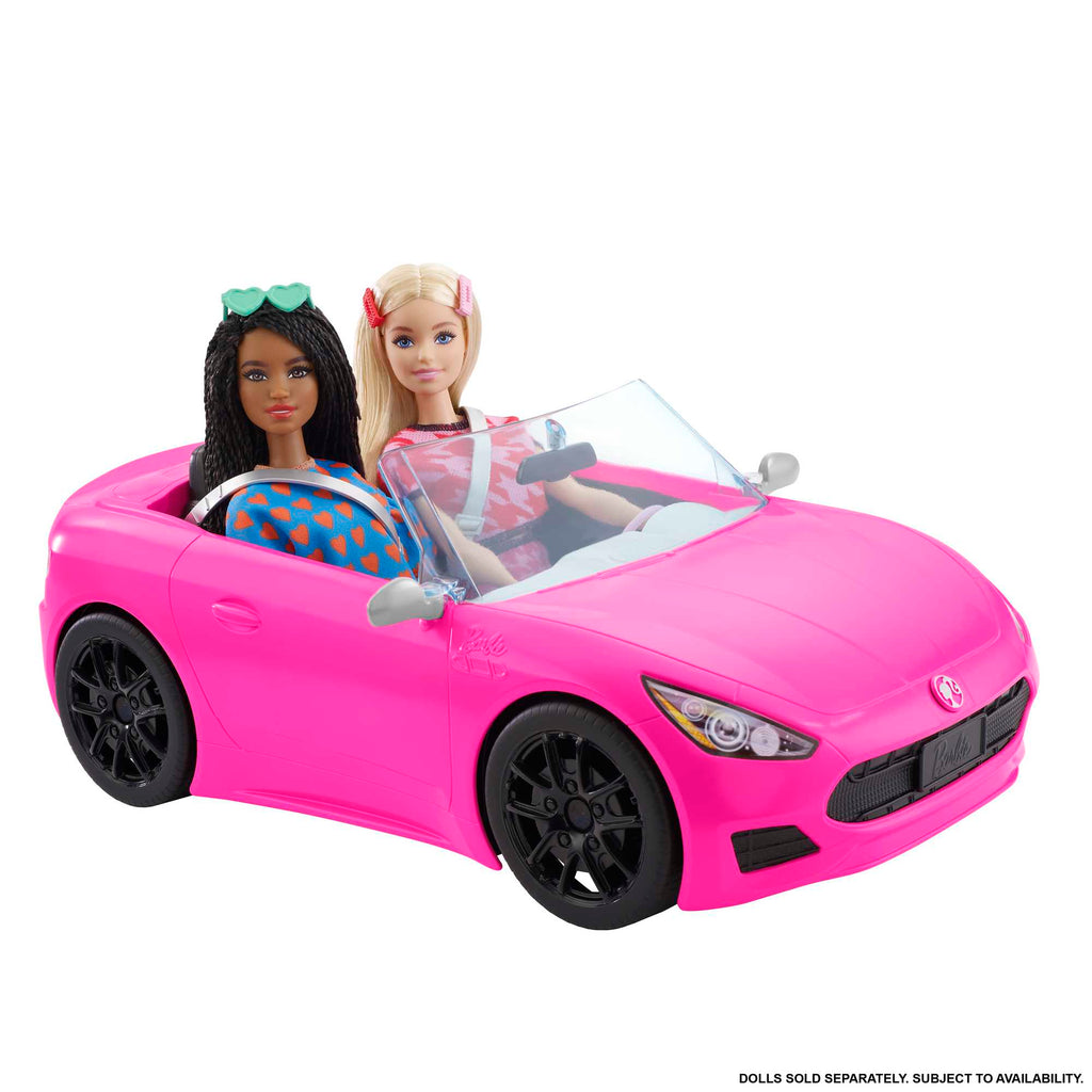 Barbie Coche Descapotable Rosa