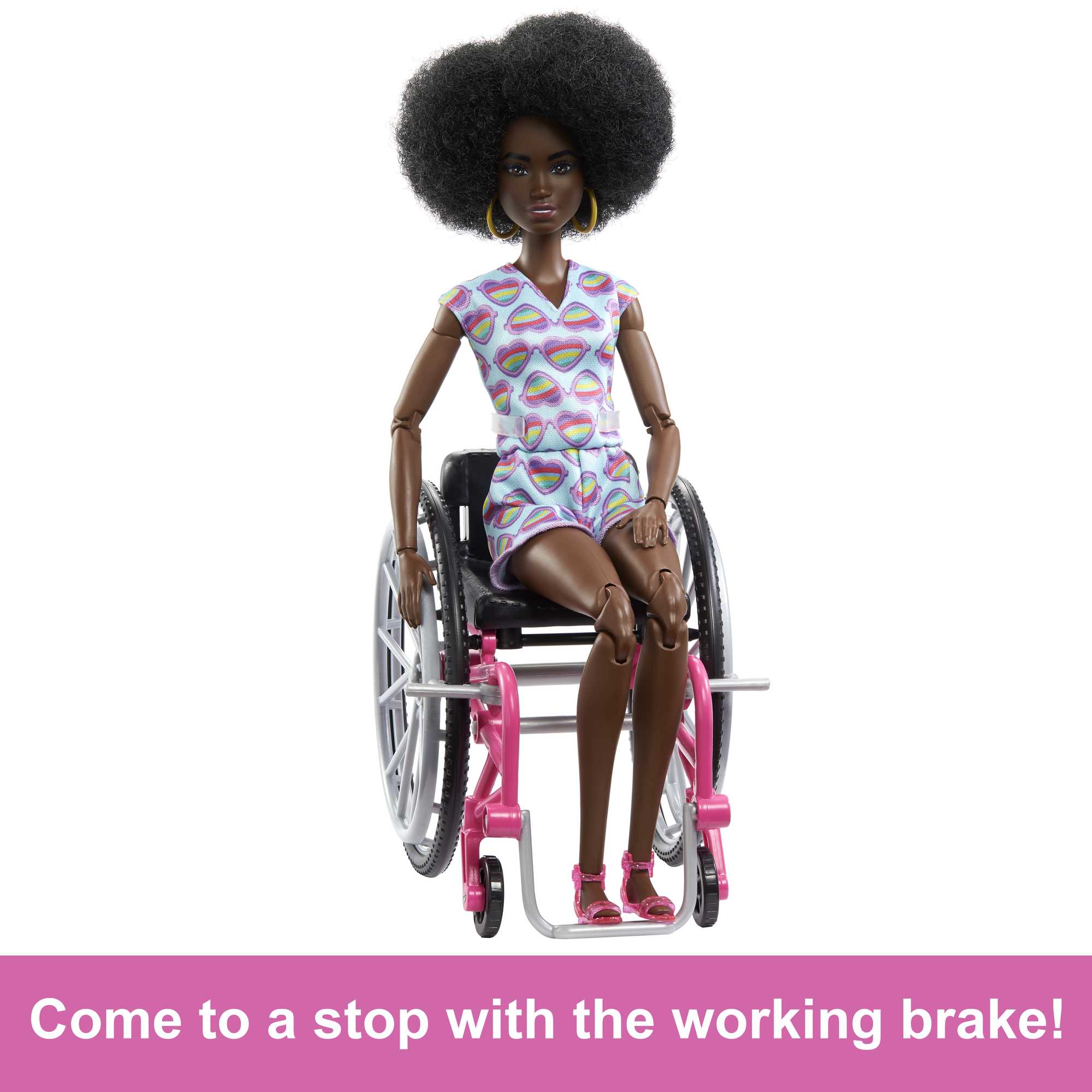 Barbie Doll with Wheelchair and Ramp, Barbie Fashionistas