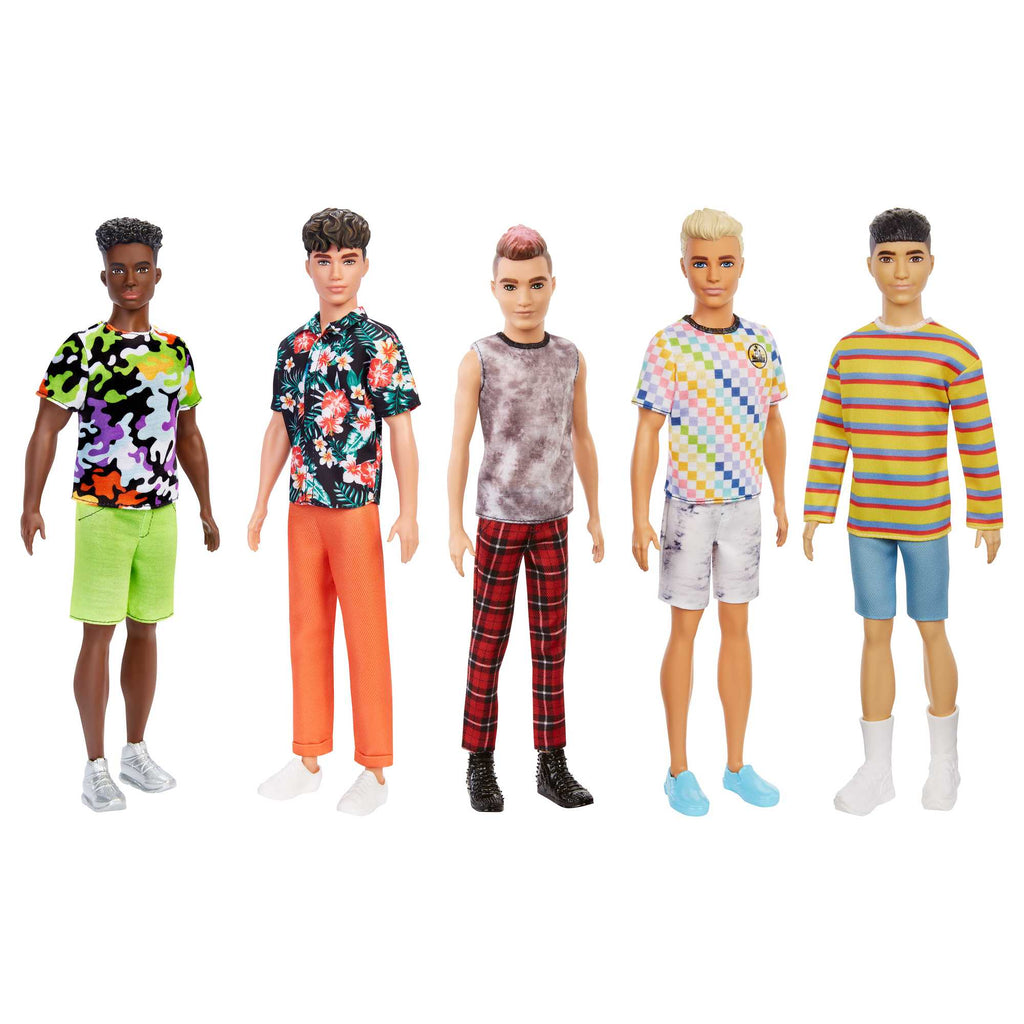 Barbie - Ken Fashionistas (Modèle Aléatoire) - Poupée Mannequin - 3 Ans Et +