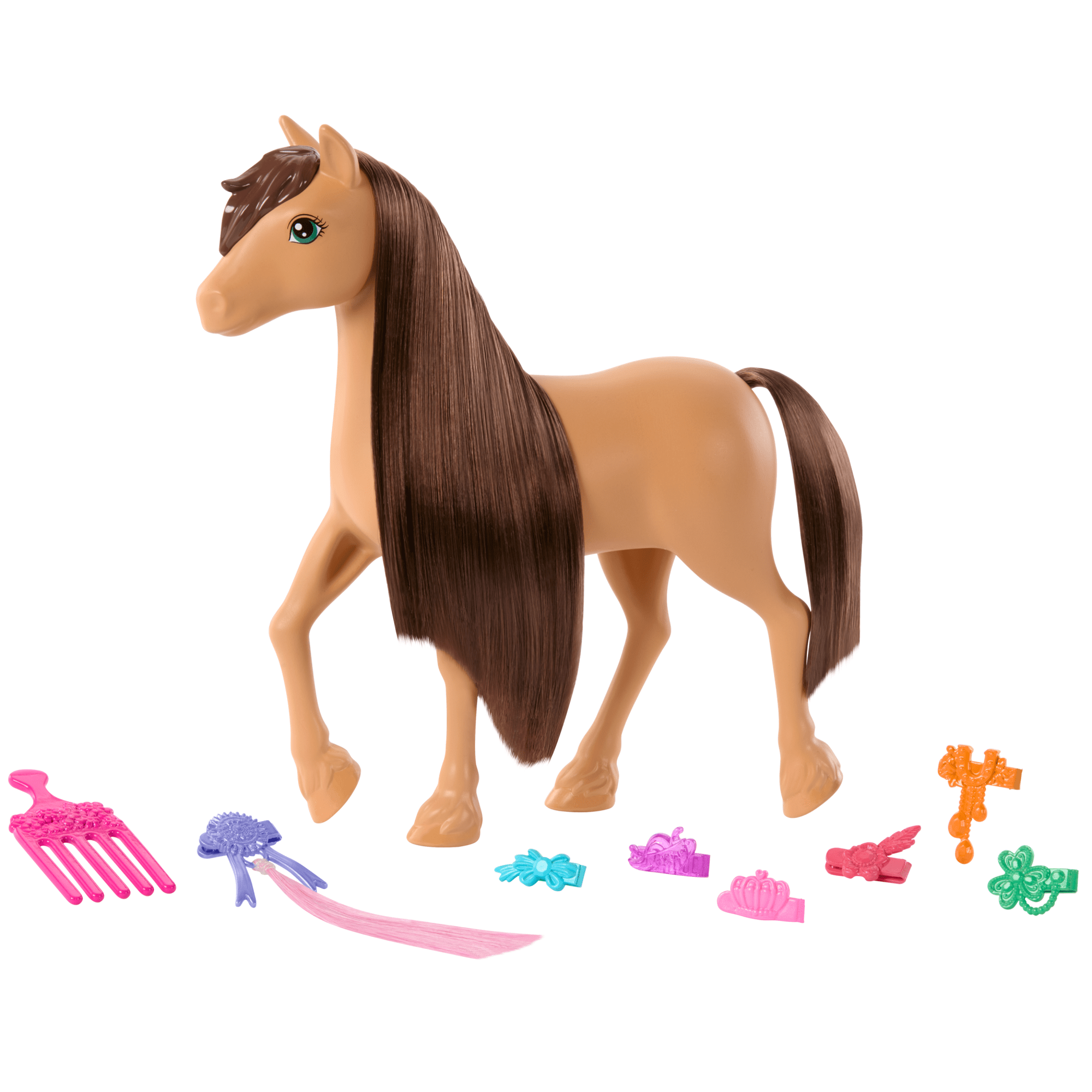 Barbie Mysteries 'The Great Horse Chase': Πόνυ & Αξεσουάρ (Τα Σχέδια Μπορεί Να Διαφέρουν)