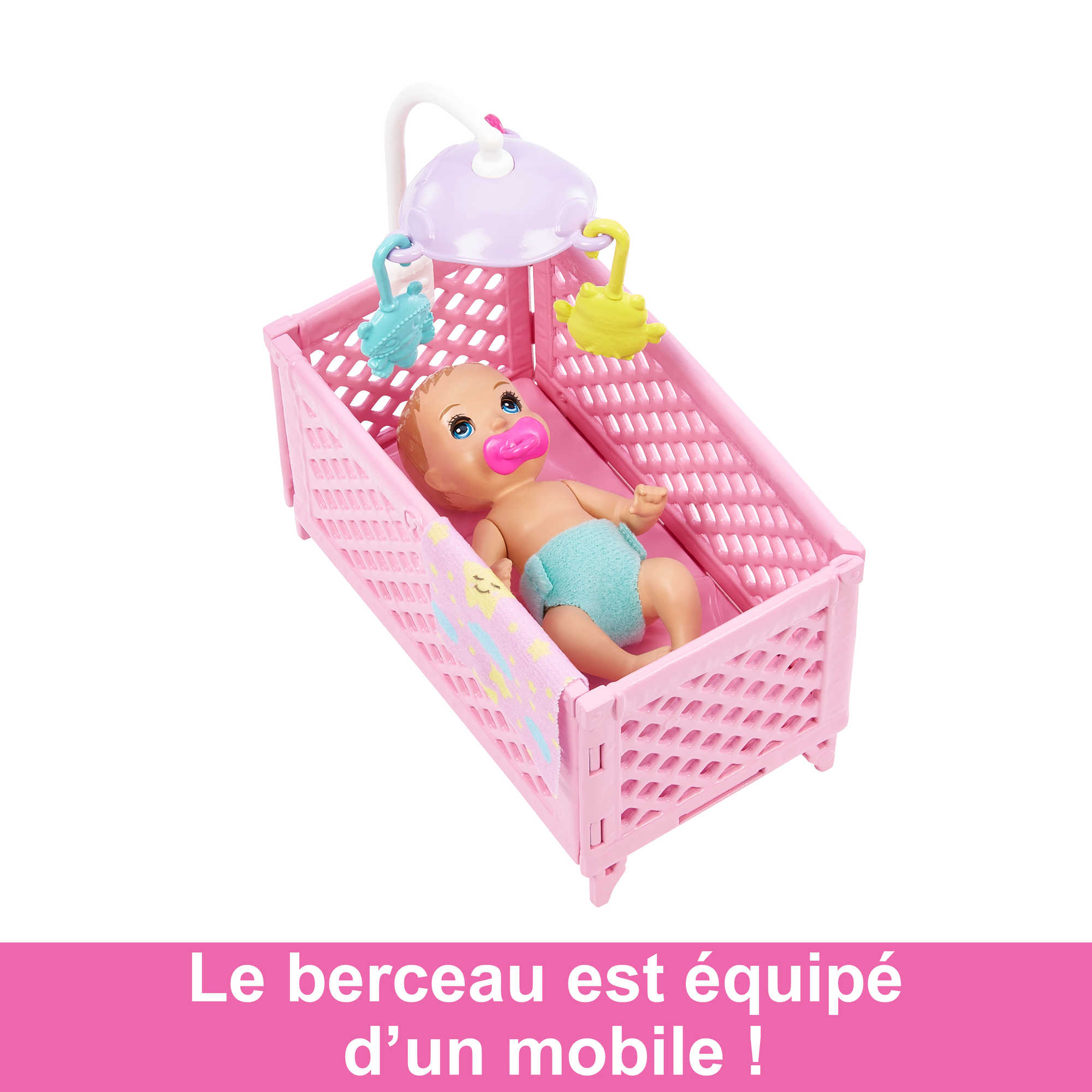 Barbie-Skipper Baby-Sitter-Coffret Poupée Et Accessoires