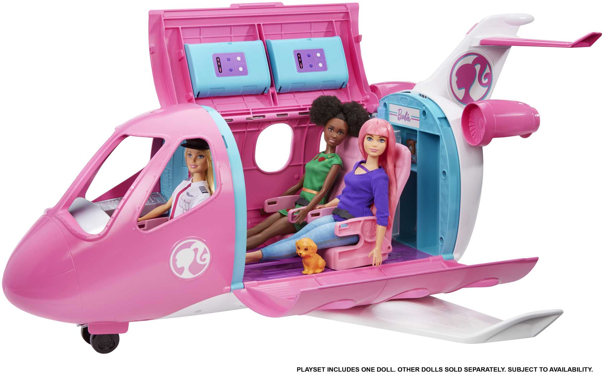 Barbie Dreamhouse Adventures Droomvliegtuig speelset & piloot