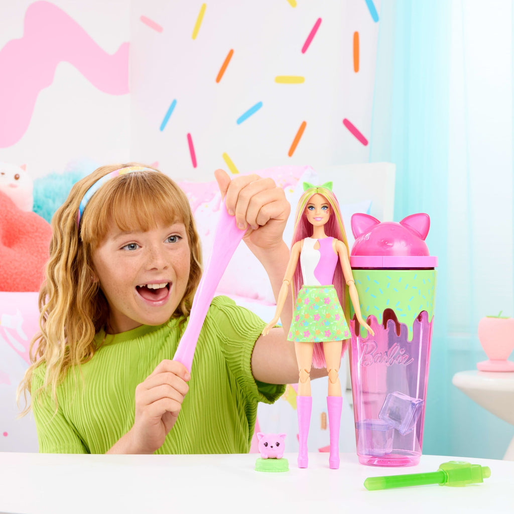 Barbie Pop Reveal Shakes Serisi Bebek Ve Aksesuar Seti, Kokulu Ve Minik Tavşancık Temalı Bebek