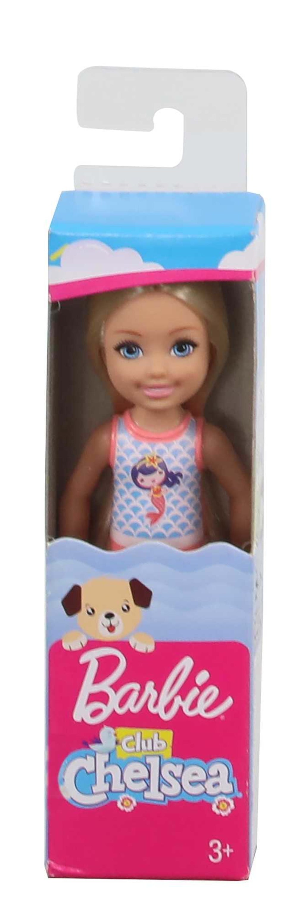 Bambola Chelsea Di Barbie Club Beach, 15 Cm