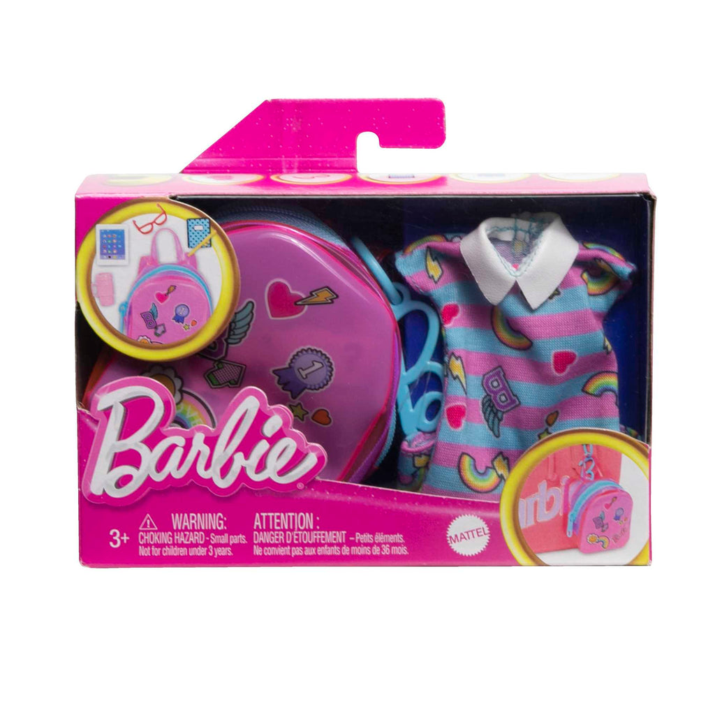Barbie - Assortiment De Sacs De Mode - Poupée Mannequin - 3 Ans Et +