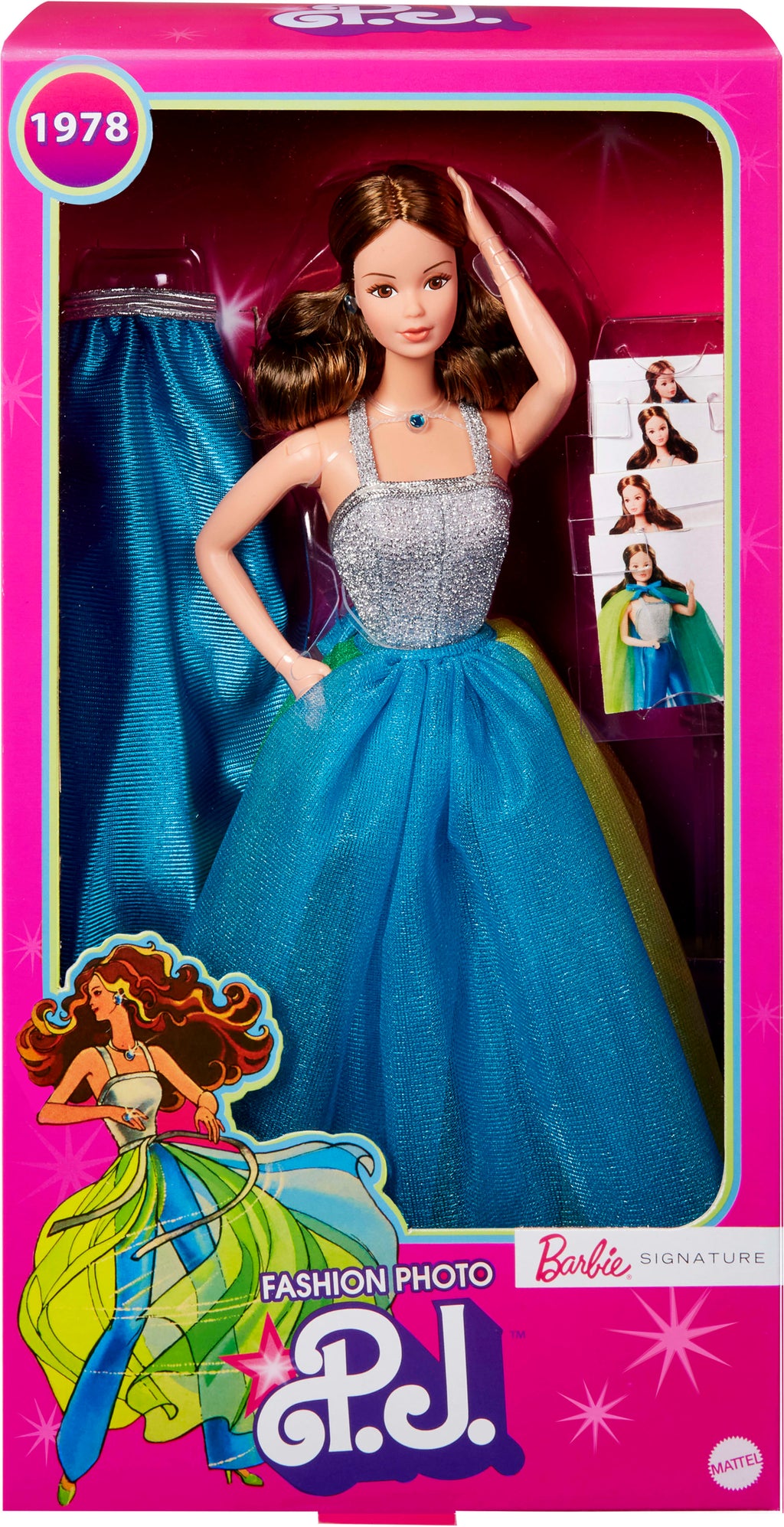 Barbie-Poupée Fashion Photo P.J.-Reproduction 45Ème Anniversaire