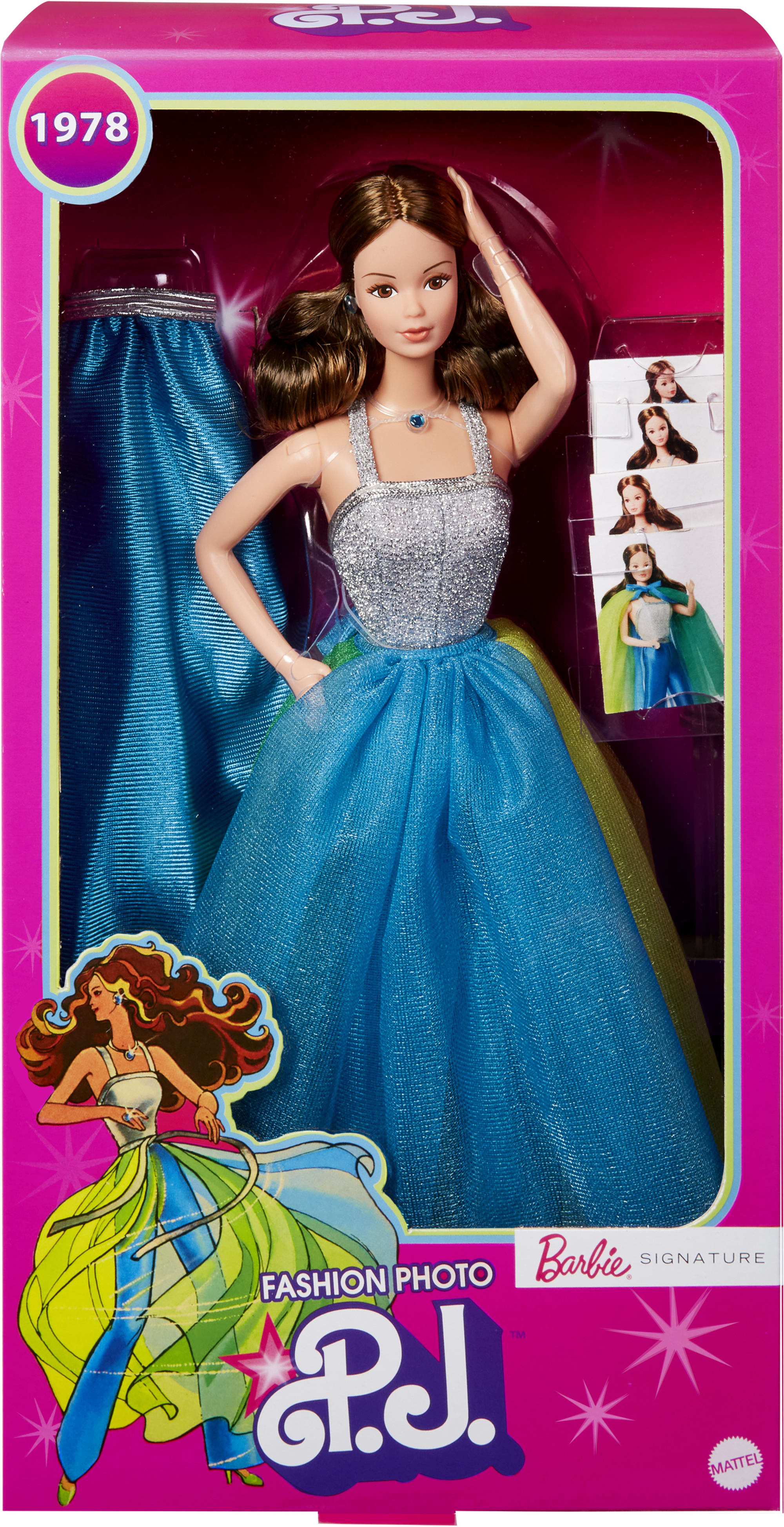 Barbie-Poupée Fashion Photo P.J.-Reproduction 45Ème Anniversaire