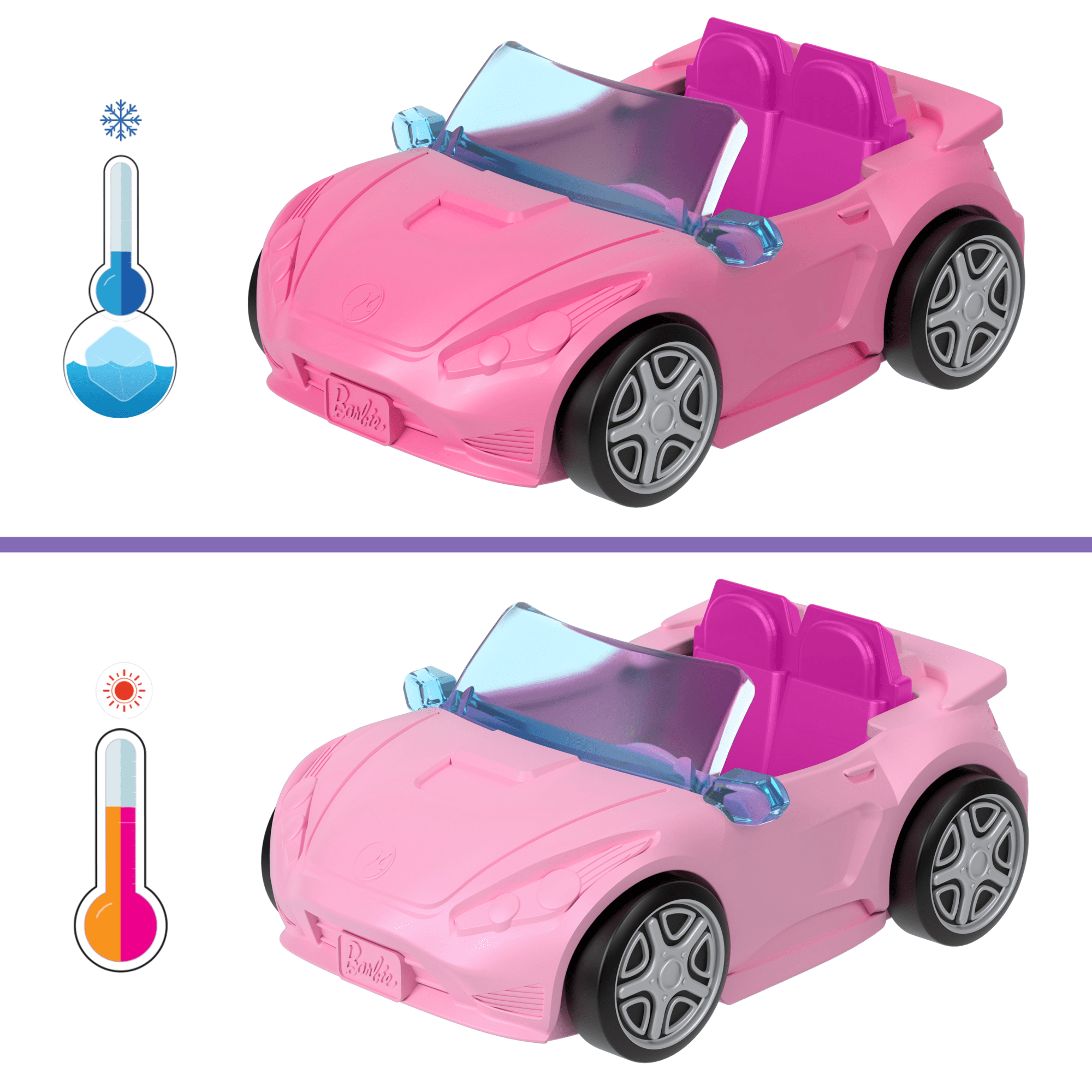 Set Bambola E Veicolo Barbie Mini Barbieland Con Bambola Da 3,8 Cm E Veicolo Giocattolo Iconico (I Modelli Possono Variare)