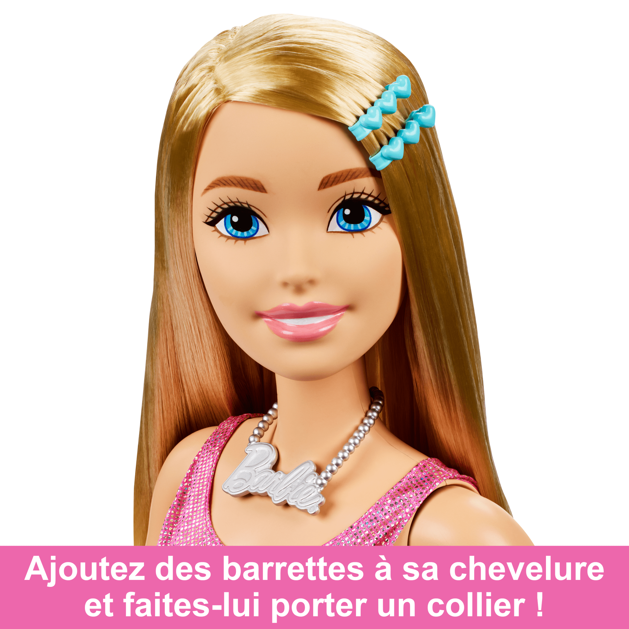 Barbie - Poupée Barbie 71Cm - Poupée Mannequin - 3 Ans Et +