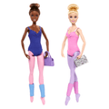 Conjunto Estudio De Ballet De Barbie Con 2 Muñecas De Moda Bailarinas, Un Conjunto De Ropa Adicional Y Accesorios De Baile
