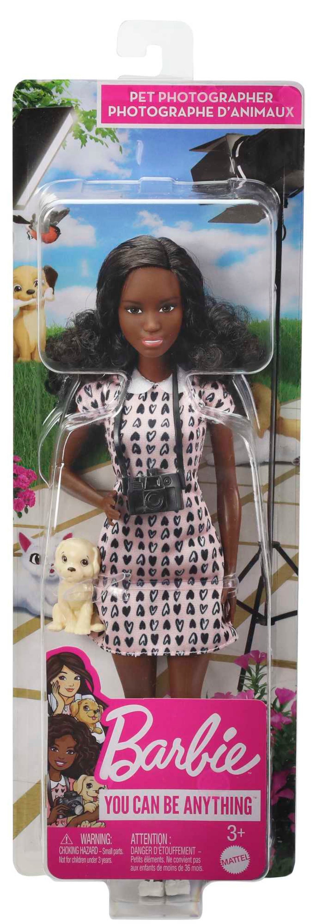 Barbie Career Doll & Accessories Wearing Professional Outfits (Styles May Vary)