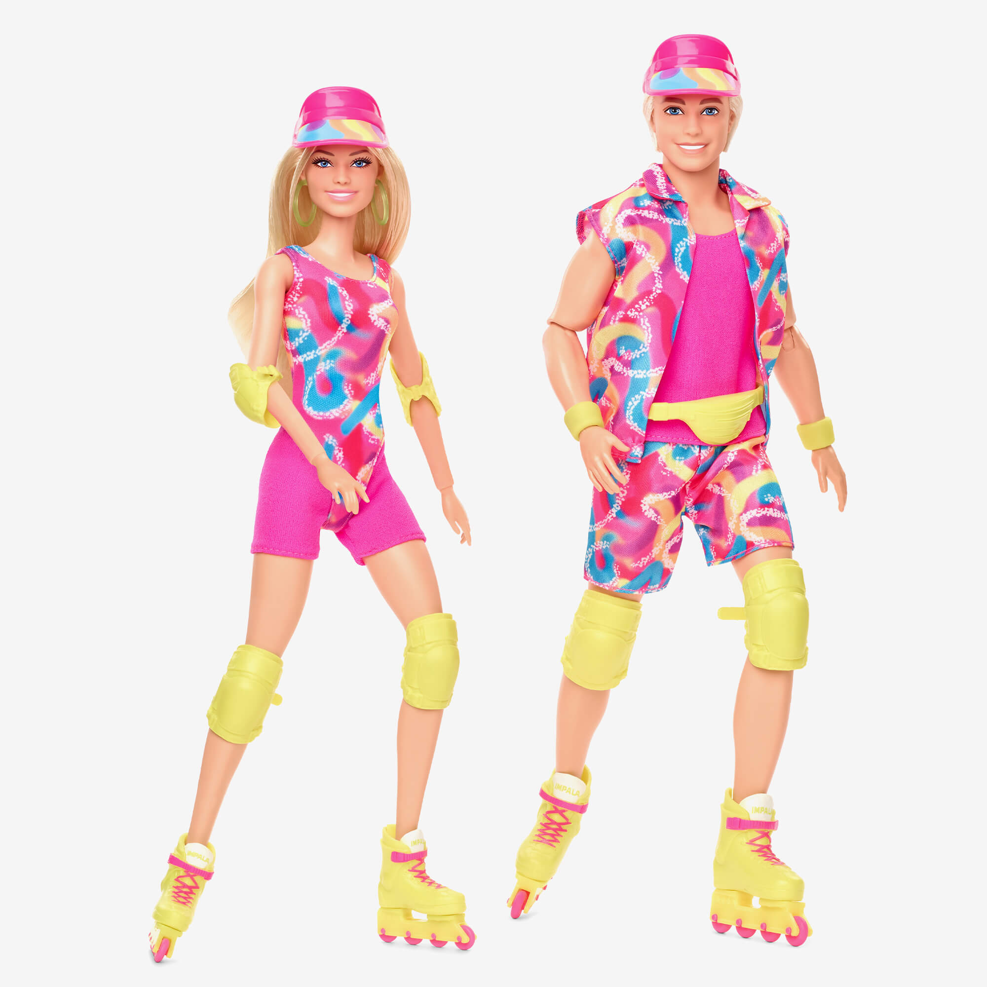 Barbie Le Film Poupée Ken Du Film Poupée Ken De Collection Portant Une Tenue De Patinage Rétro Et Des Rollers