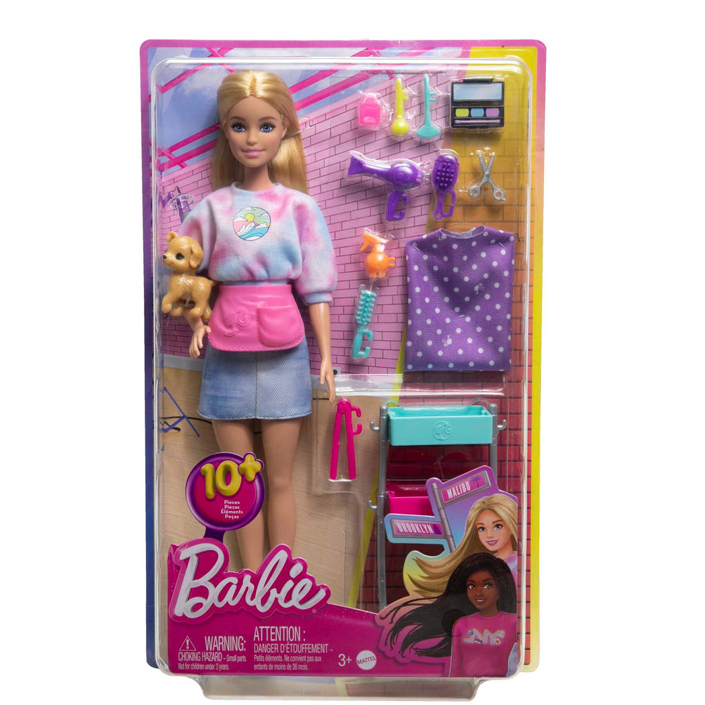 Barbie - Coffret Barbie Styliste Pour La Télévision - Poupée Mannequin - 3 Ans Et +