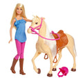 Barbie - Barbie Et Son Cheval - Coffret Poupée Mannequin - 3 Ans Et +