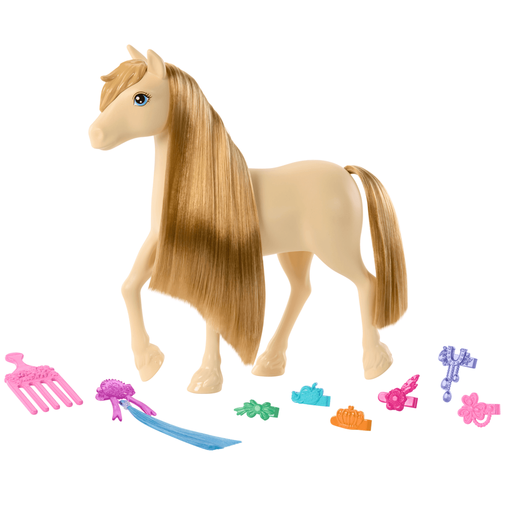 Barbie Mysteries 'The Great Horse Chase': Πόνυ & Αξεσουάρ (Τα Σχέδια Μπορεί Να Διαφέρουν)