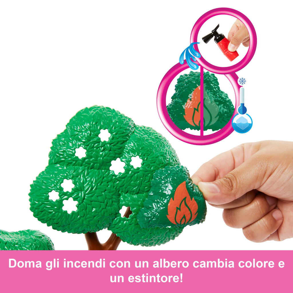 Barbie Vigile Del Fuoco Playset