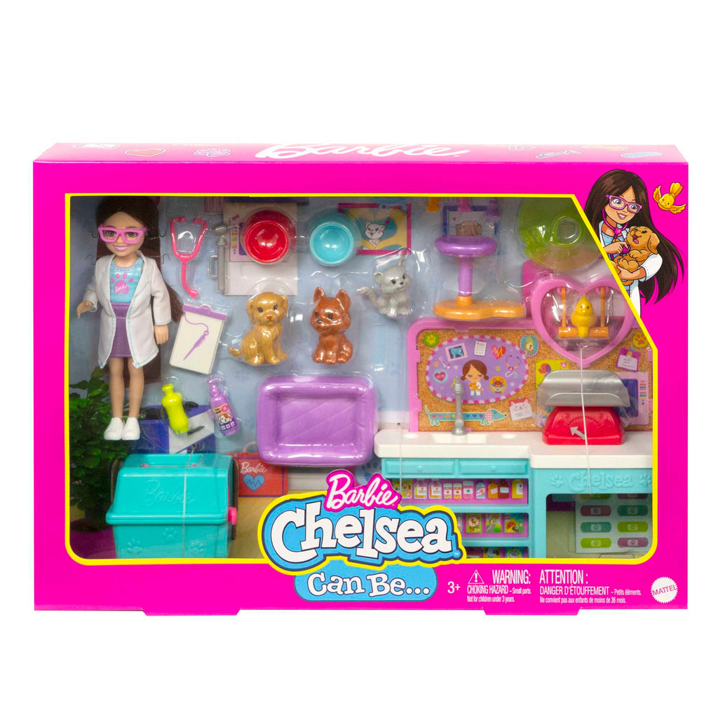 Barbie – Coffret Chelsea Vétérinaire