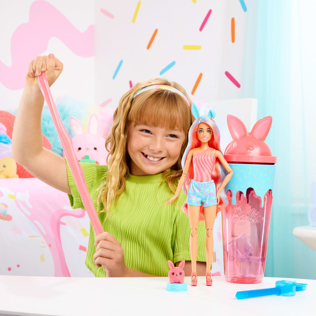 Barbie-Pop Reveal-Poupée Chaton Et Accessoires Série Shakes