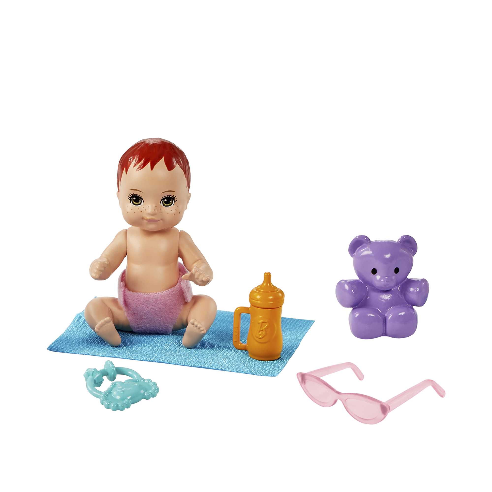 Barbie-Coffret Skipper Baby-Sitter Poussette Avec Poupée, Dès 3 Ans