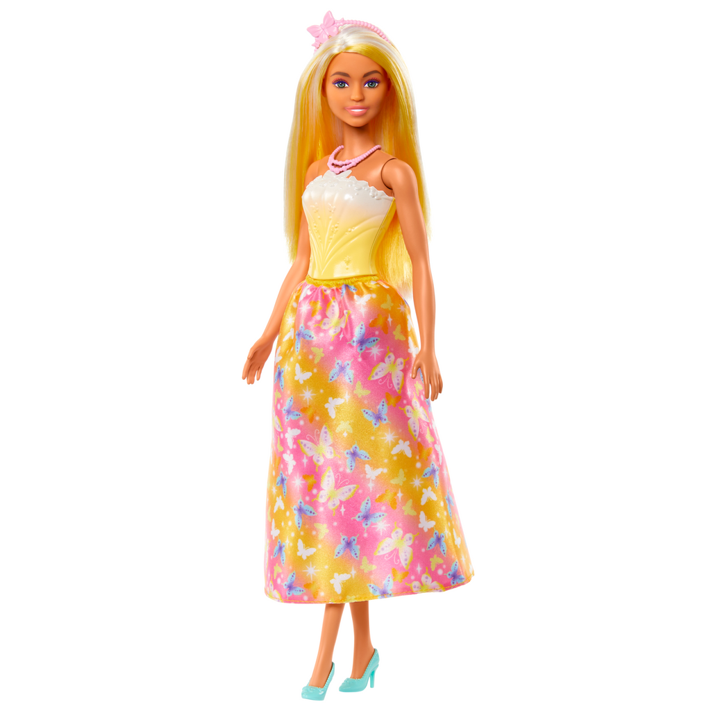 Barbie Νέα Πριγκίπισσα - Πορτοκαλί Ανταύγιες