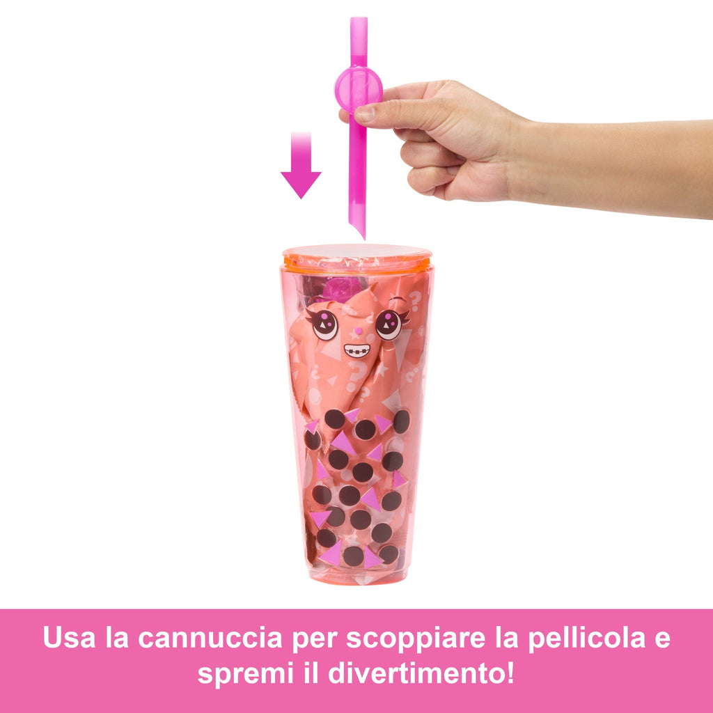 Barbie Pop Reveal Serie Bubble Tea, Bambola E Accessori, Set Con Bambola Mango Mochi Profumata Alla Moda