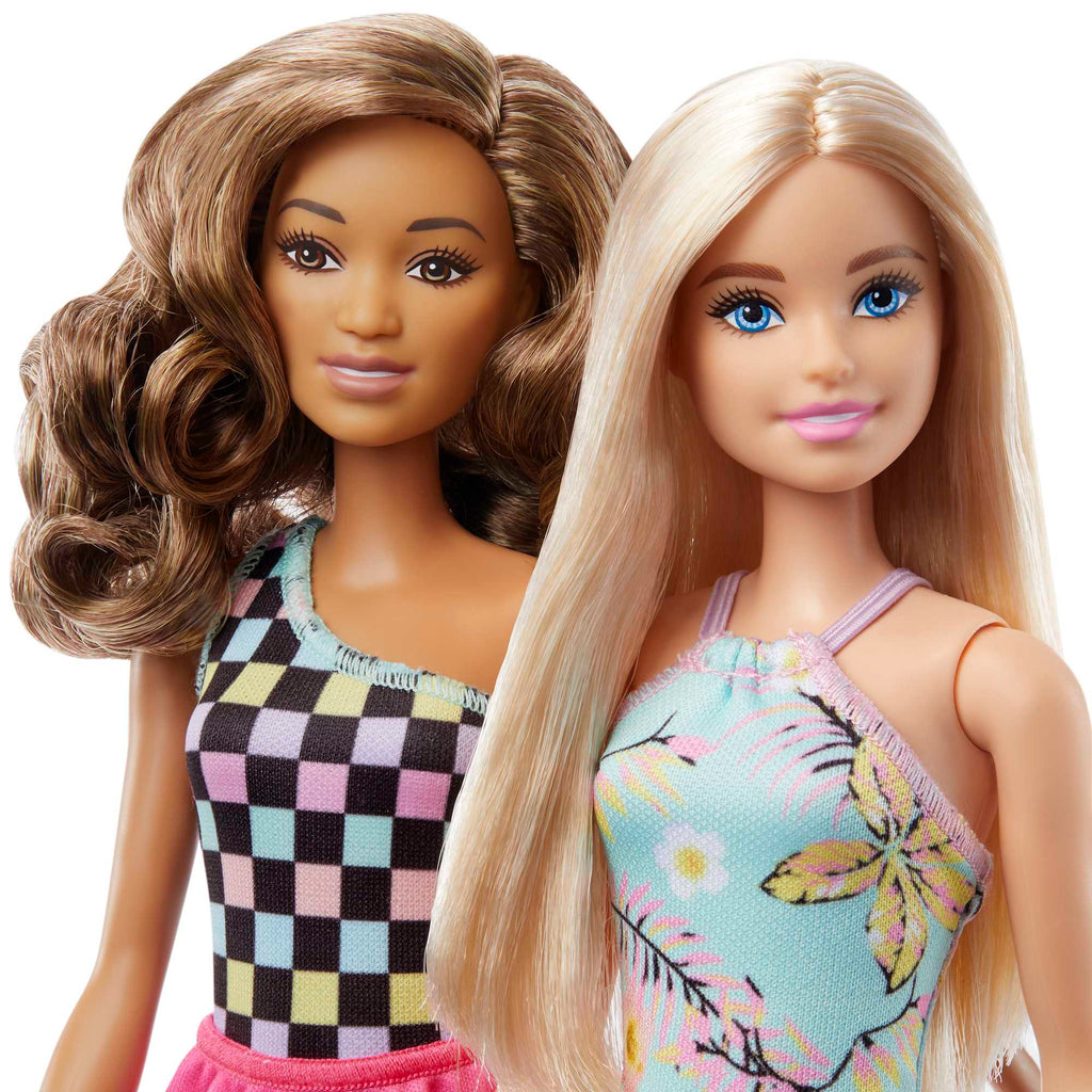 Barbie® Przejażdżka 2 lalki + samochód + motorówka Zestaw