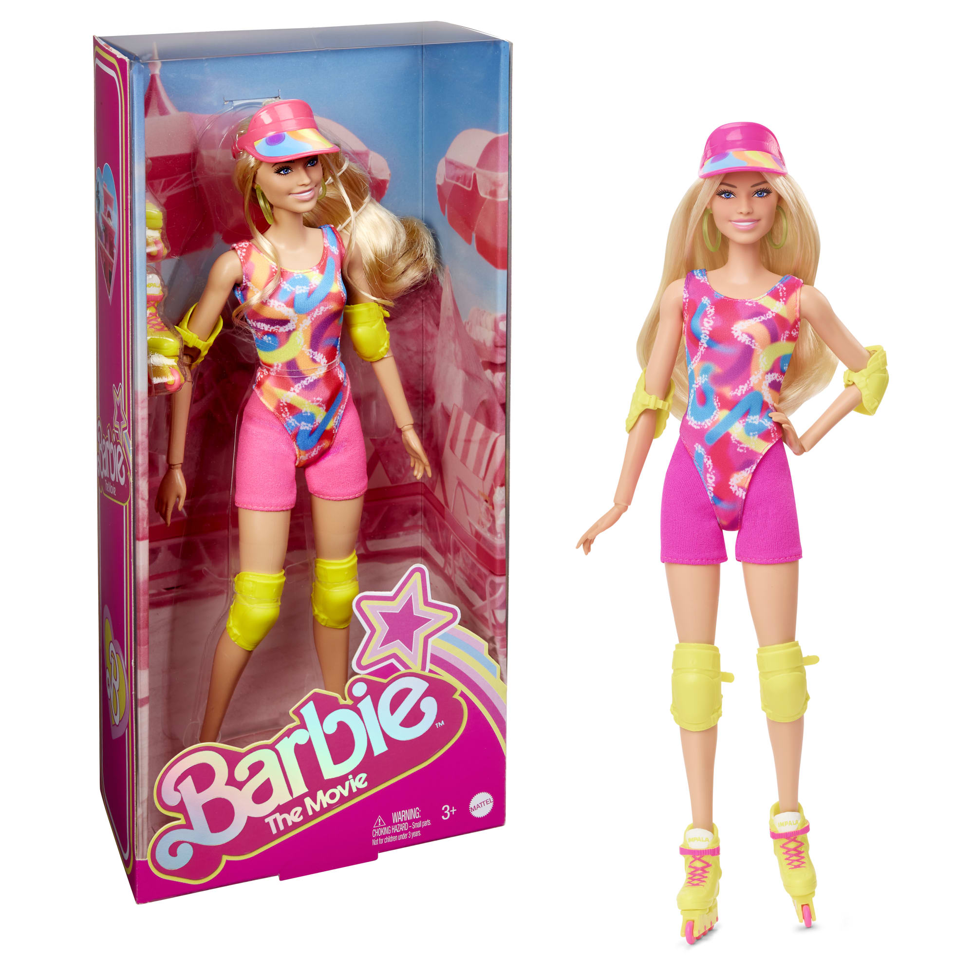 Barbie Margot Robbie, Bambola Del Film Barbie Da Collezione in Abito Da Pattinatrice