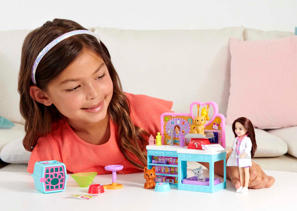 Barbie – Coffret Chelsea Vétérinaire