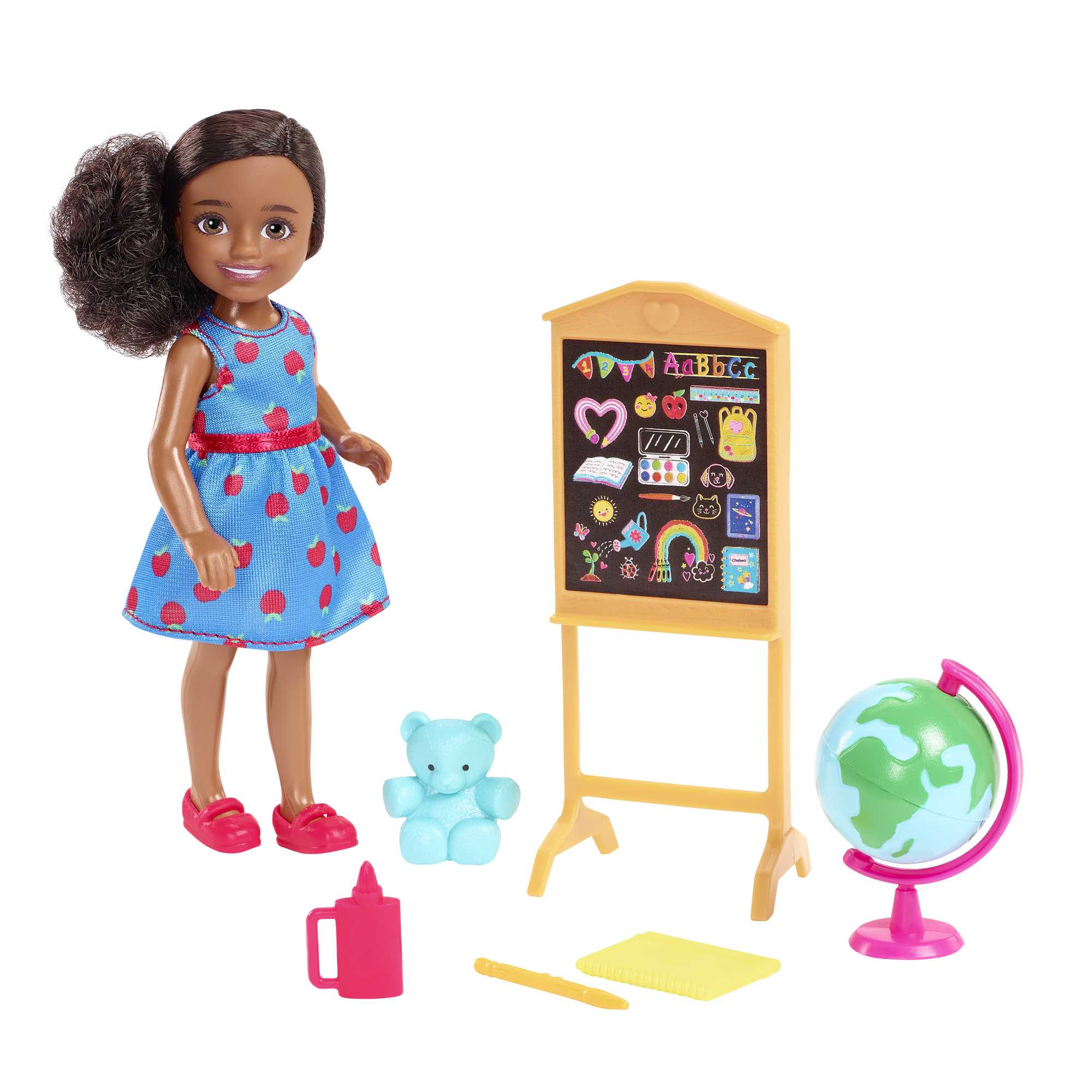 Barbie Toys, Chelsea Doll and Accessories, Can Be Career-Themed Small Dolls