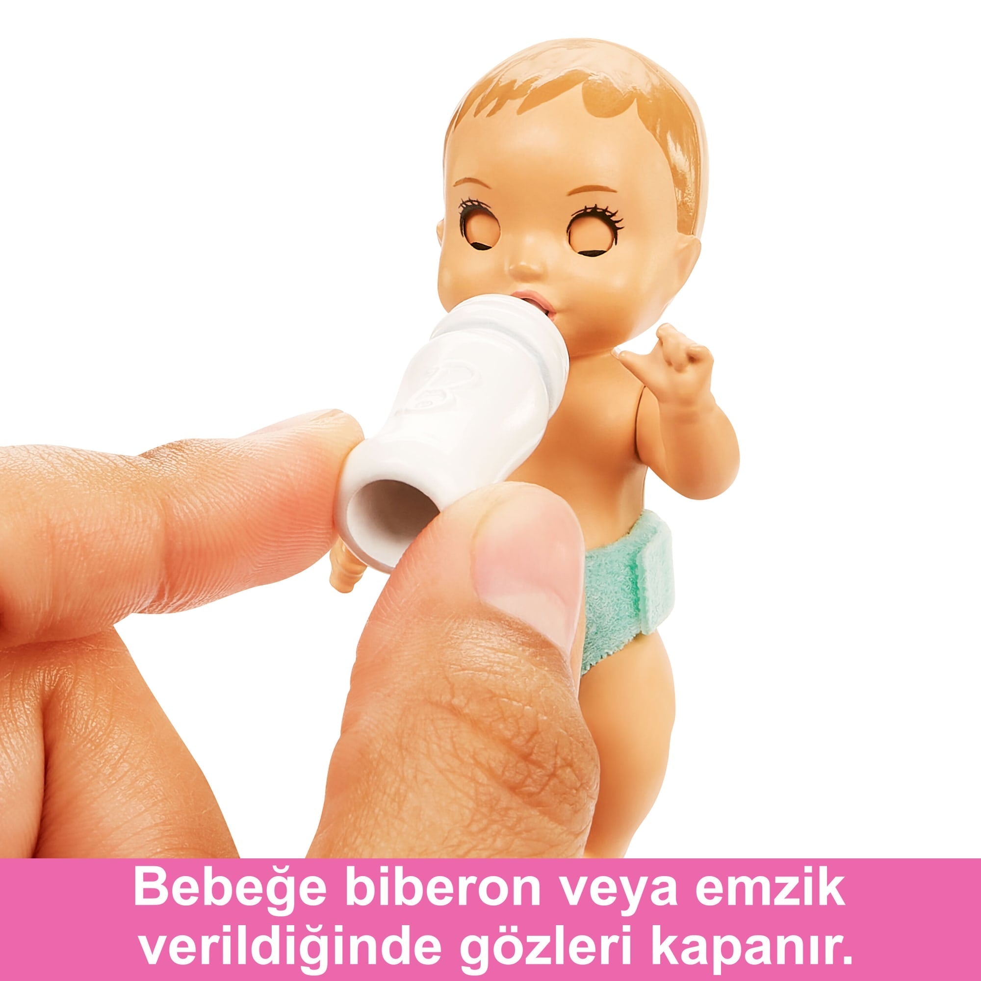 Barbie Skipper Bebek Bakıcısı Oyun Seti, Skipper Bebek, Uykulu Bebek Figürü, Beşik Ve Aksesuarlar