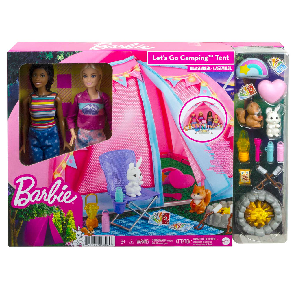 Barbie® Malibu ve Brooklyn Kampta Oyun Seti