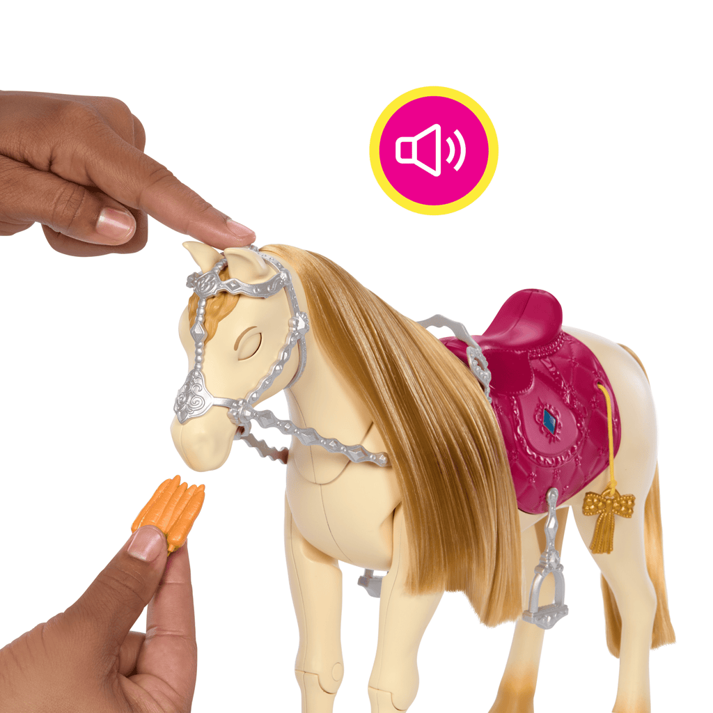 Barbie Mysteries The Great Horse Chase Διαδραστικό Άλογο Με Ήχους, Μουσική Και Αξεσουάρ