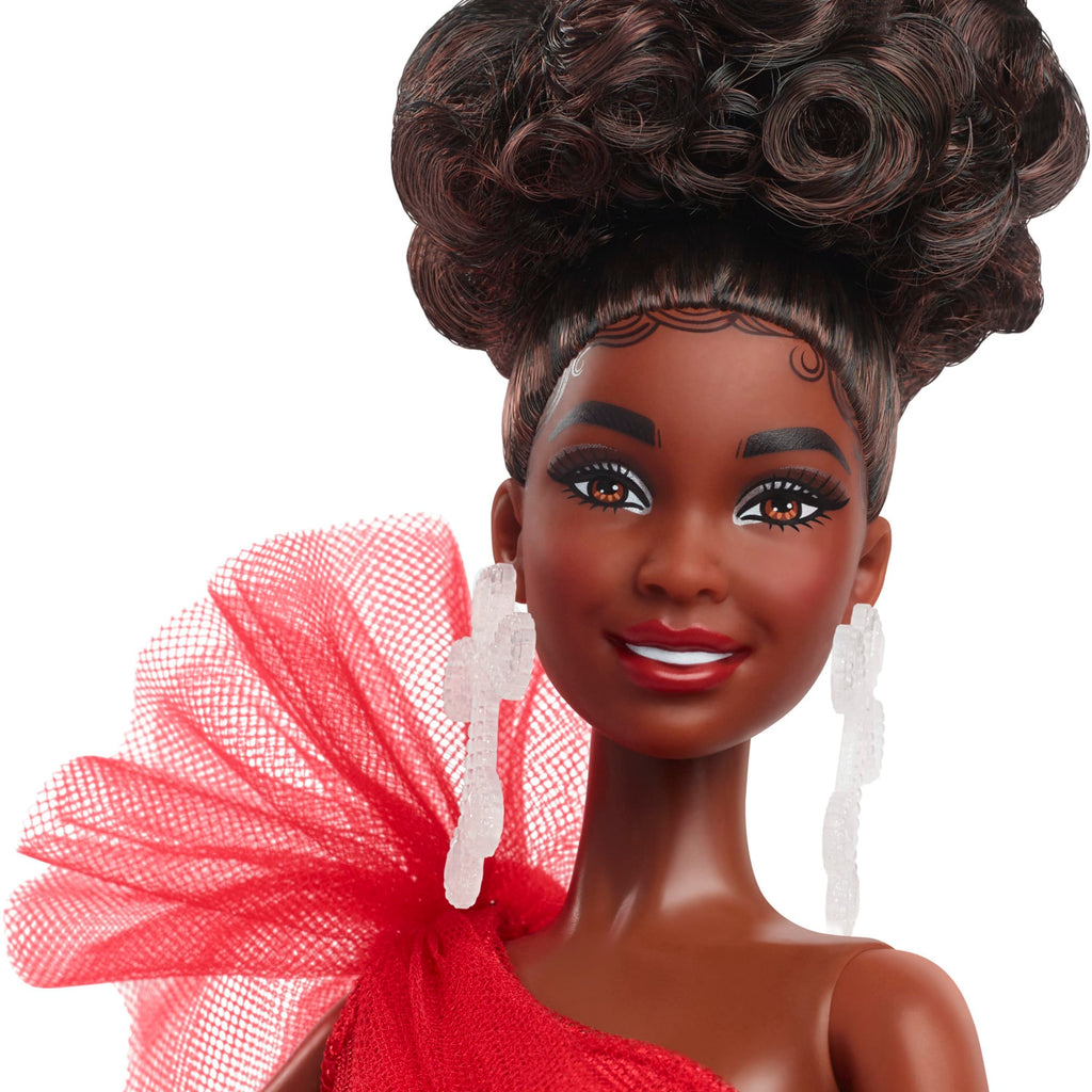 Barbie Signature 2024 Holiday Barbie Fashion Doll, Seasonal Collector Gift, Brown Hair With Plaid Gown