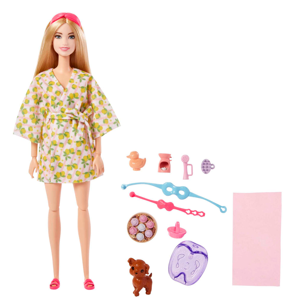 Barbie Ve Yavru Köpeği, Çocuklar Için Oyuncaklar, Kişisel Bakım Spa Günü