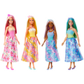 Muñecas Barbie De La Realeza Con El Pelo Colorido, Faldas Con Estampado De Mariposas Y Accesorios
