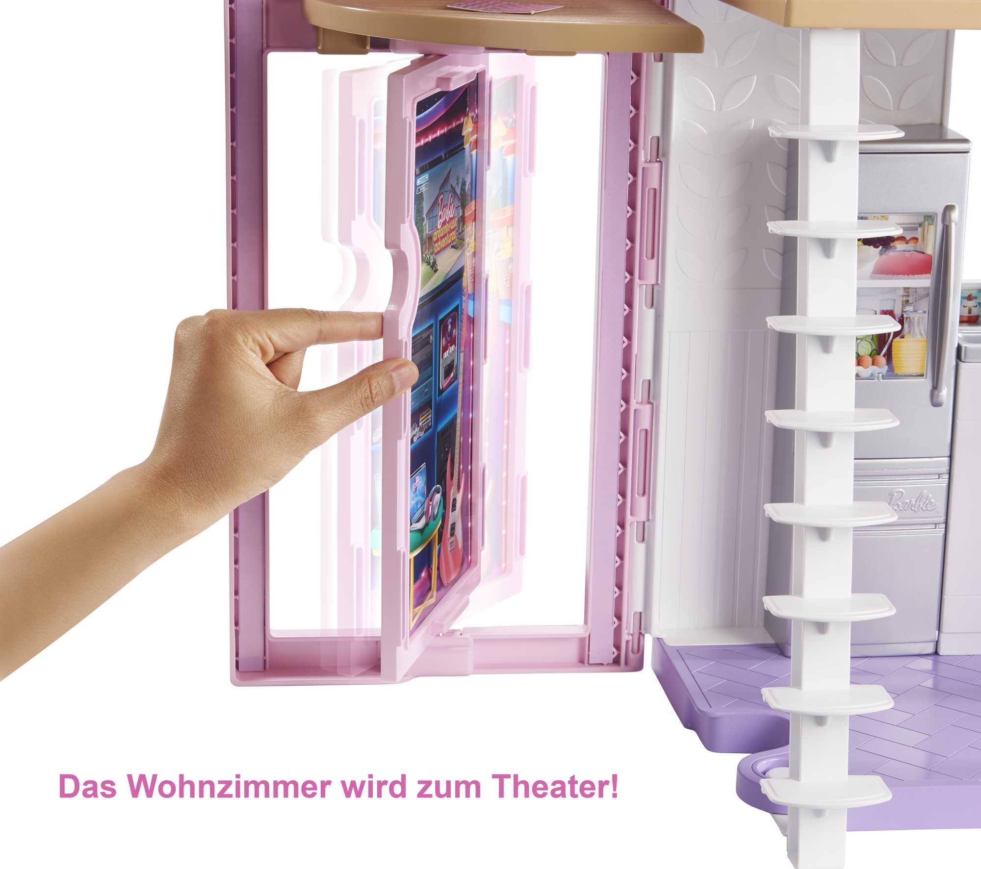Barbie Malibu Haus, Puppenhaus, Barbie Stadthaus Mit Zubehör