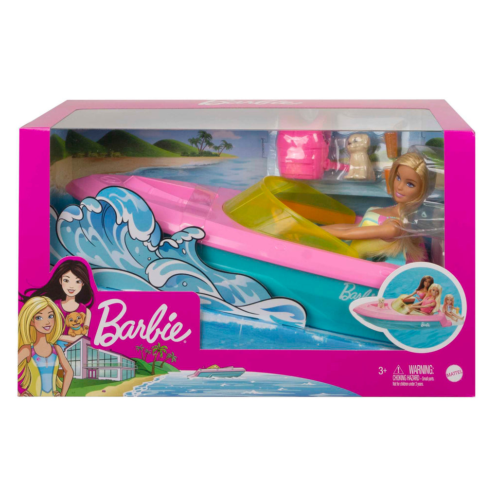Barbie® Bebek ve Teknesi Oyun Seti