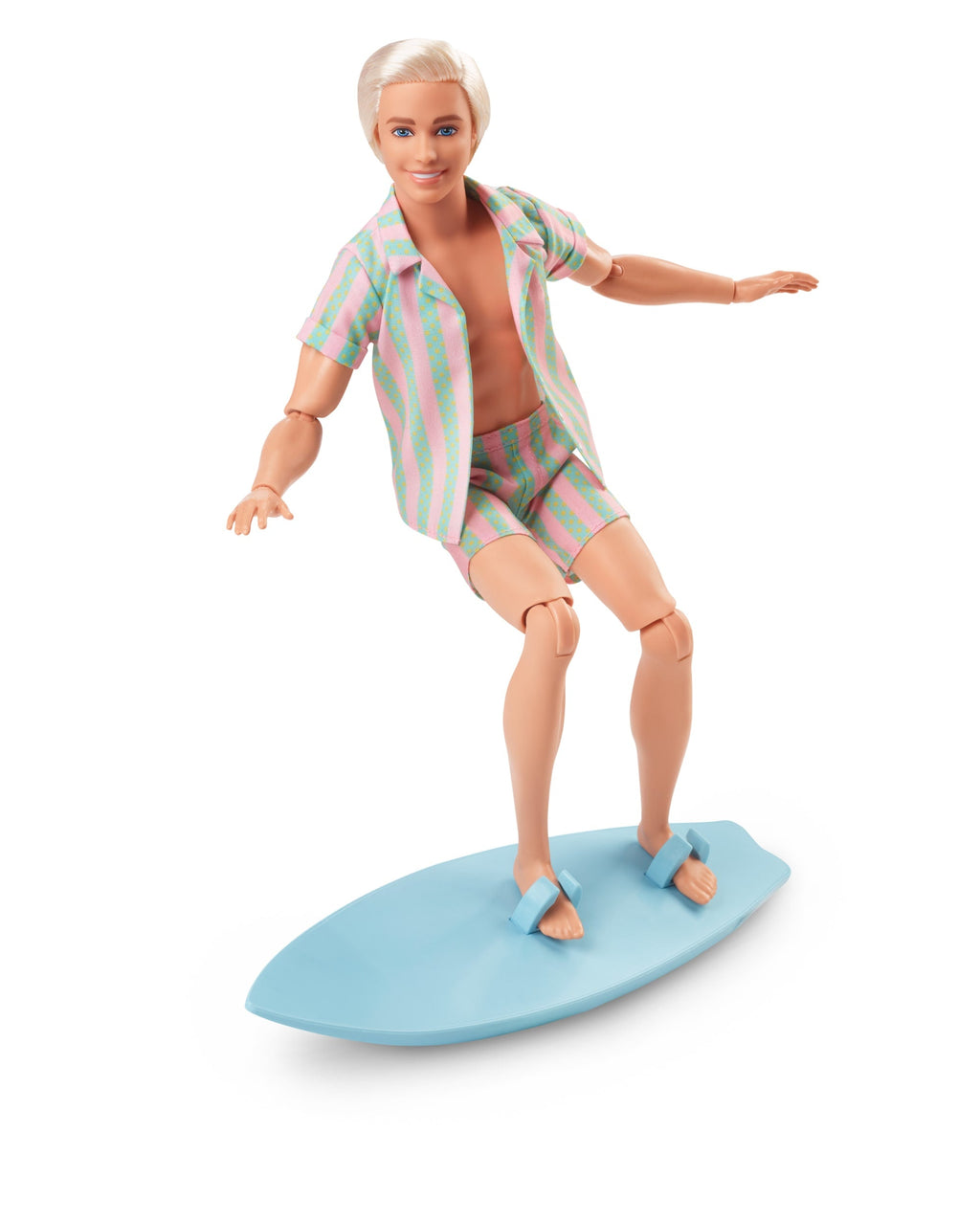 Barbie Le Film-Poupée Ken Avec Ensemble De Plage Rayé À Collectionner