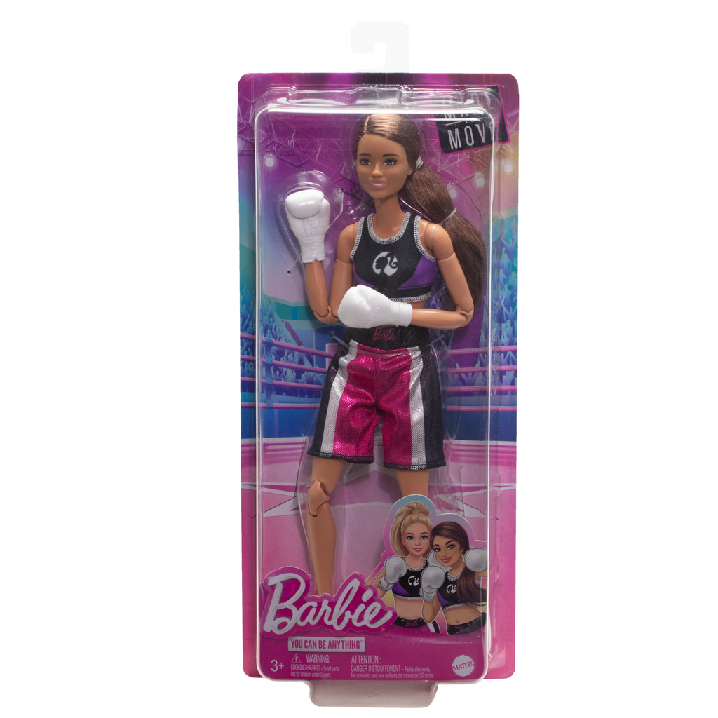 Barbie Made To Move Boxerin-Puppe