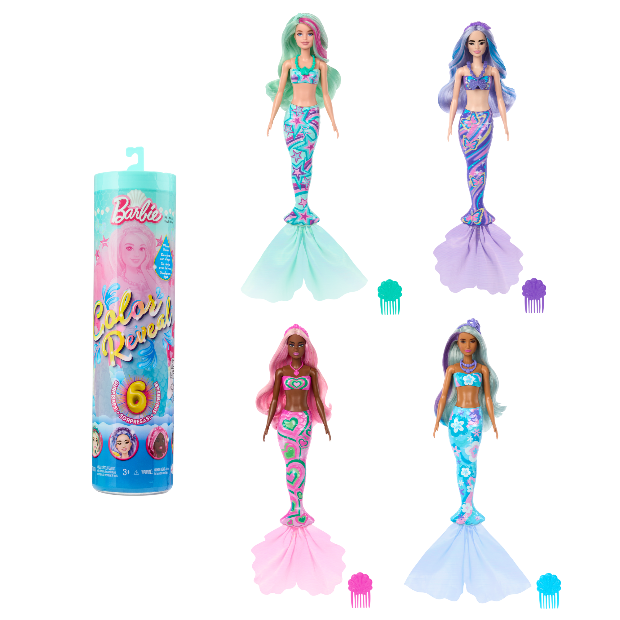 Asst Color Reveal Sirene
