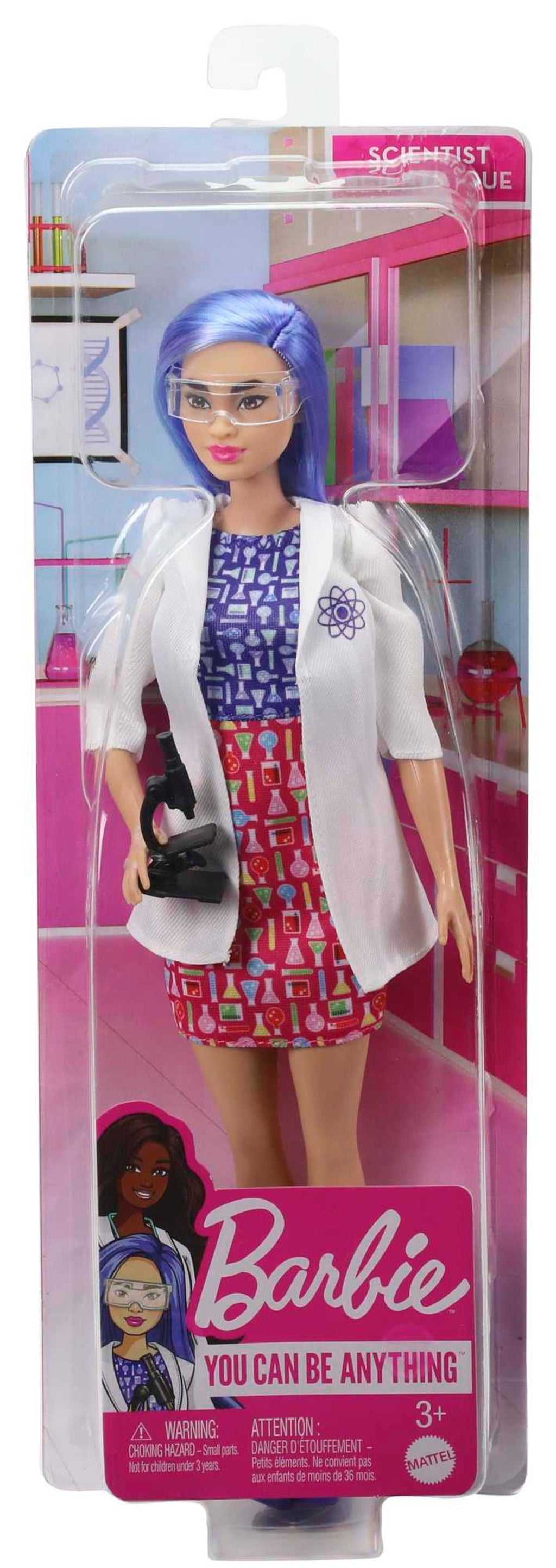 Barbie Career Doll & Accessories Wearing Professional Outfits (Styles May Vary)