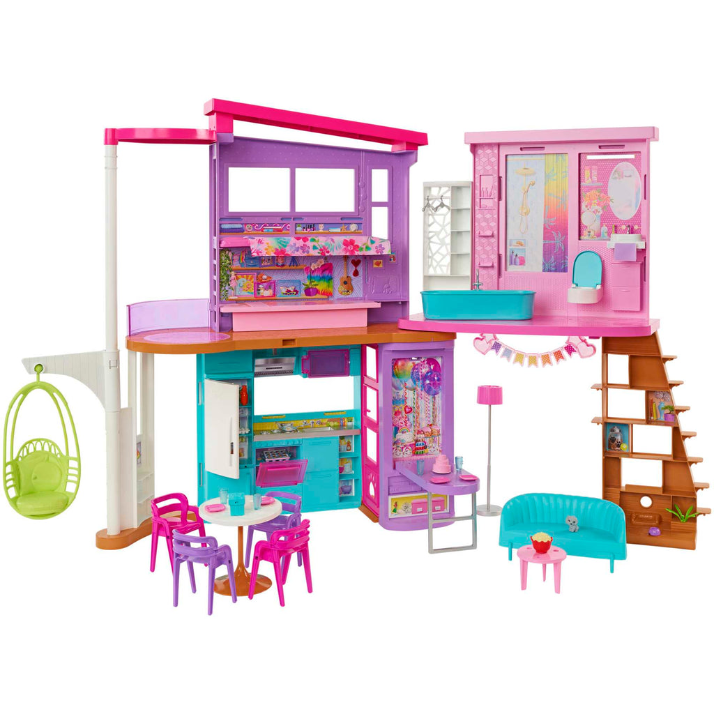 Conjunto de juego de casa de vacaciones de Barbie